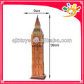 30 Pieces Puzzle 3D DIY Modelo de Arquitetura de Big Ben Jigsaws Puzzle, Jigsaws Puzzle Paper Toy